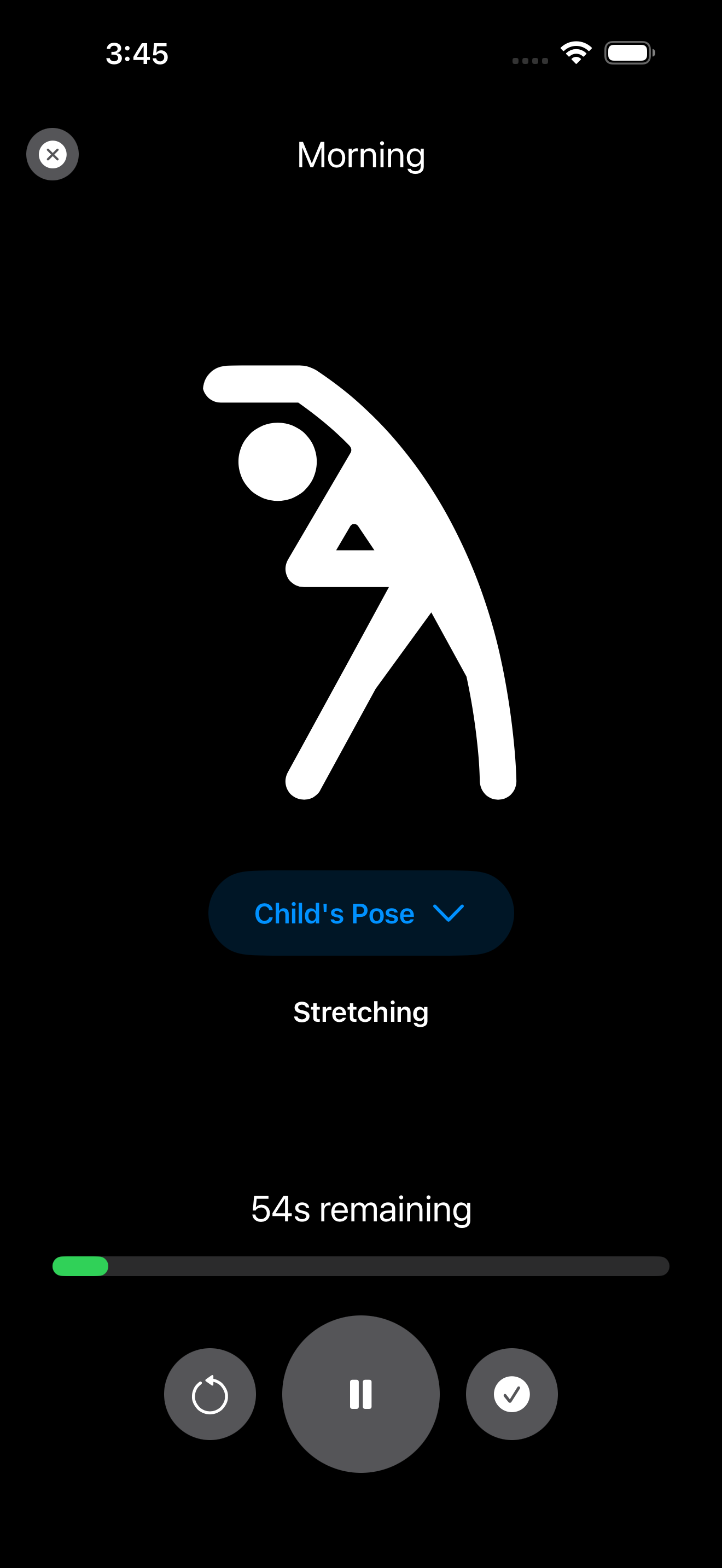Stretch active routine